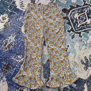 Topshop Top Shop Ruffle Hem Pants Sz 2 NWOT